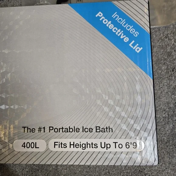 Nurecover Portable Ice Bath Tub 400L Cold Plunge Recovery Barrel Fits Up To 6ft9 - Picture 4 of 10